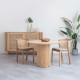 SEN Dining Round Table, Teak, D100 (1 left) SEN Dining Round Table, Teak, D100 (1 left)